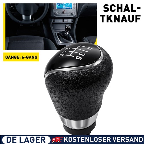 Gang schaltknauf schwarz - 6-gang,
